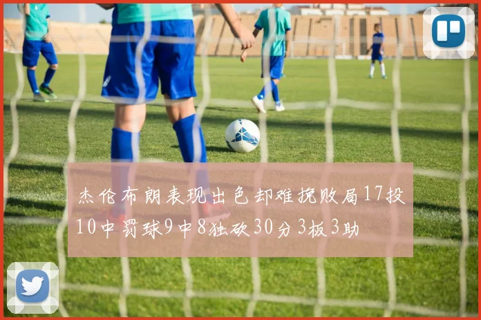 杰伦布朗表现出色却难挽败局17投10中罚球9中8独砍30分3板3助